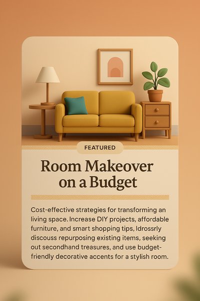 Affordable Room Makeover Ideas for Stylish Living