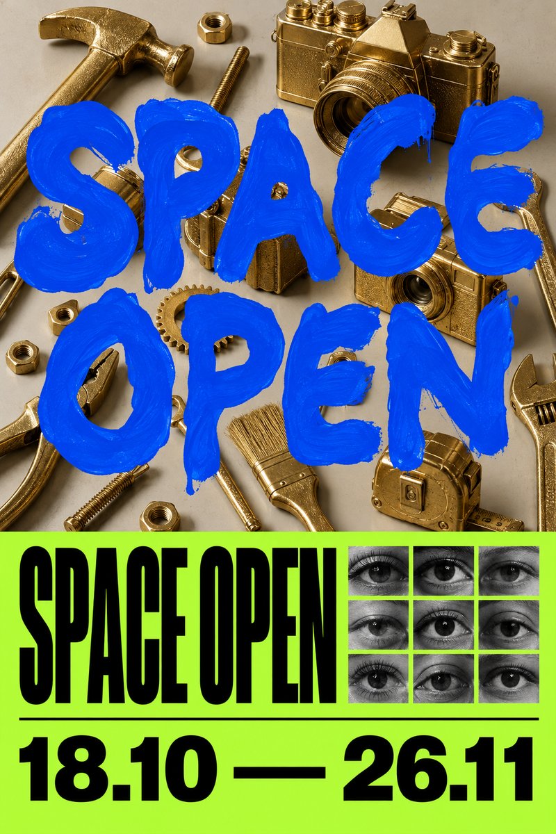 Space Open exhibition poster
