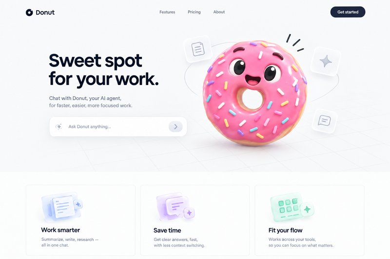 Engaging landing page design