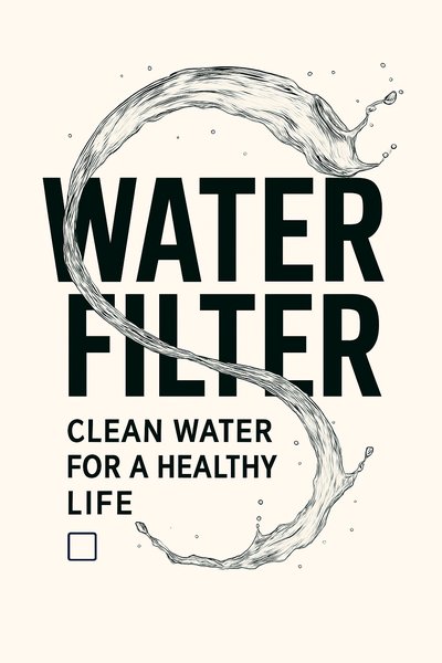 Promotional Graphic for Water Filter Product