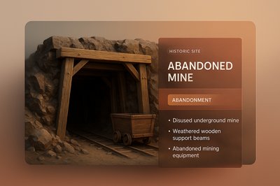 Abandoned Mine: A Glimpse into History and Nature