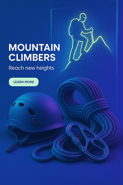 Mountain Climbers: Reach New Heights with Neon Glow