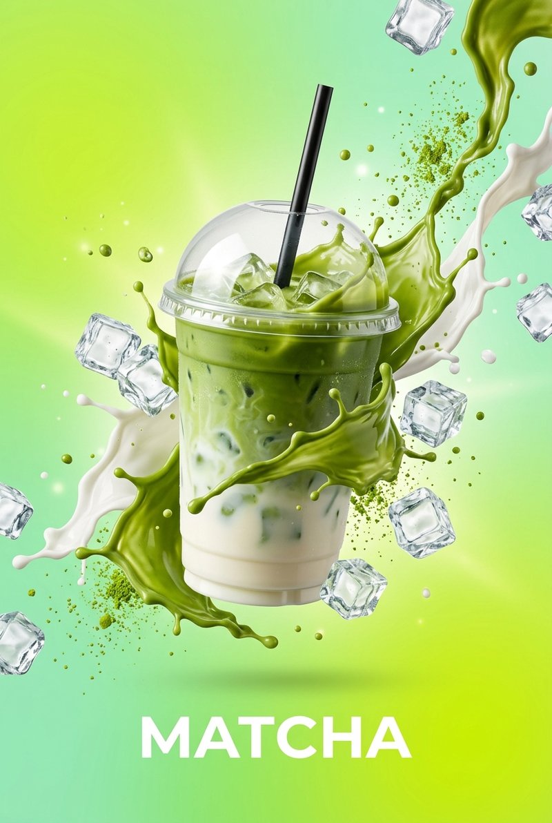 matcha and lime beverage