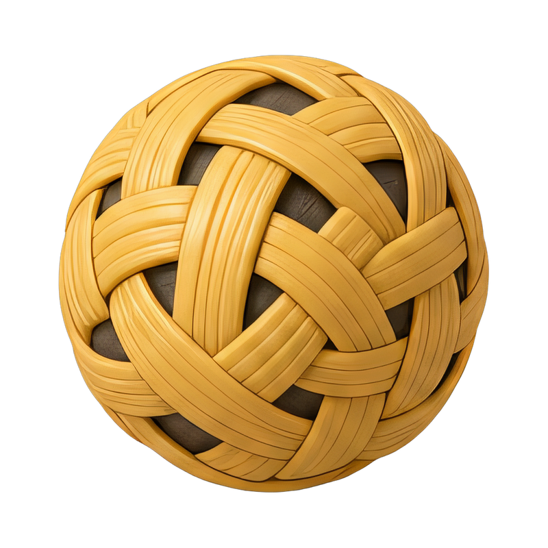 colorful sepak takraw ball