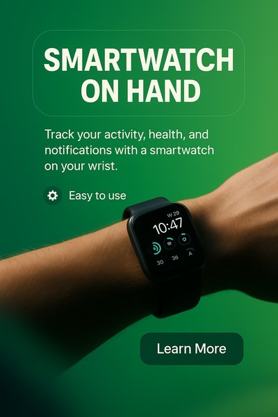 Promotional Image for Smartwatch Features and Usability