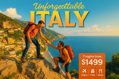 Teamwork and Adventure in Beautiful Italy