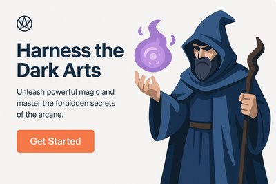 Two-Column Landing Page Design for Product Promotion