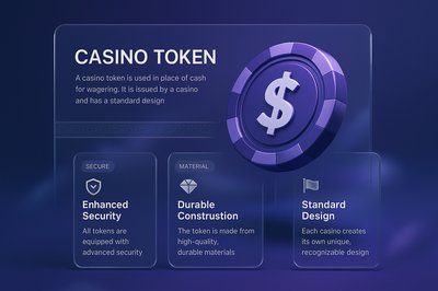 Casino Token Design with Enhanced Security and Durability