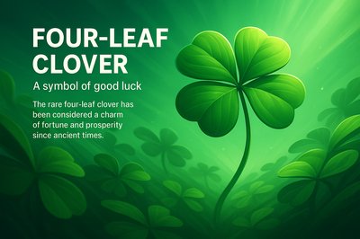Four Leaf Clover: A Symbol of Good Luck