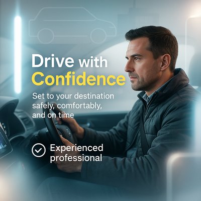 Promotional Image for Professional Driving Services
