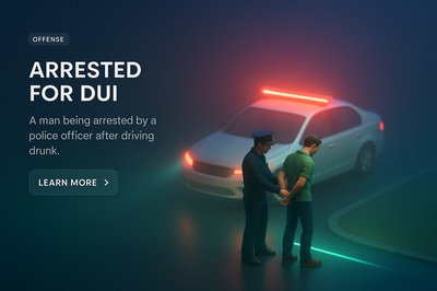 Remote Neon Scene with Arrest Scenario in 3D Style