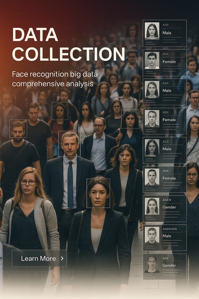 Crowd Surveillance with Face Recognition and Data Collection Interface