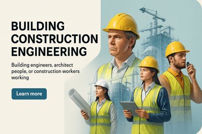 Modern Construction Design with Engineers and Architects