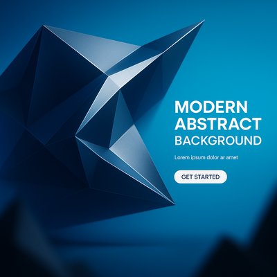 Modern Abstract Geometric Background for Dynamic Designs