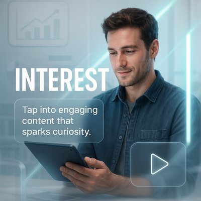 Engaging Social Media Post on Curiosity and Interest