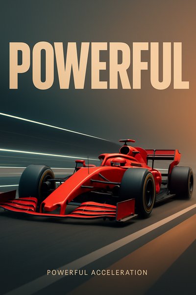 Dynamic Night Racer: Accelerating Formula One Car
