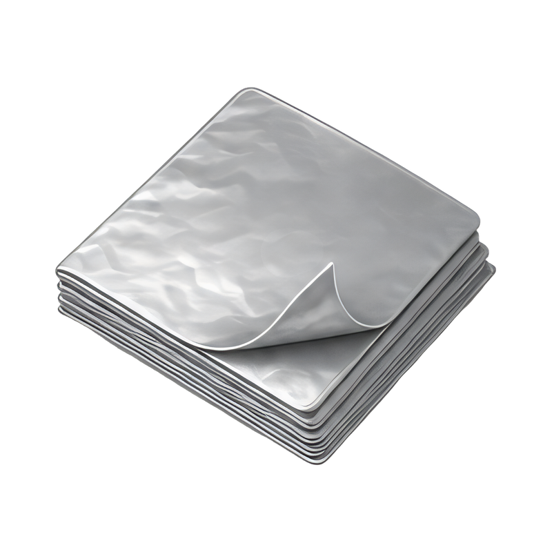 Aluminum foil separator sheets