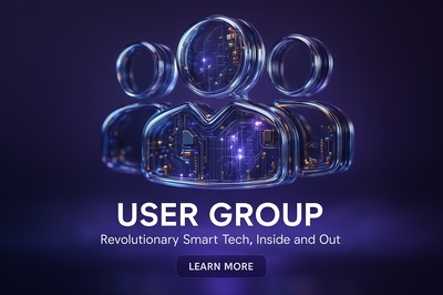High-Tech Transparent Artifact with User Group Concept