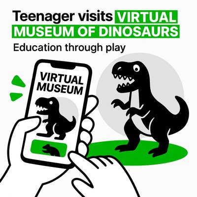 Interactive Educational Graphic for Virtual Museum Experience