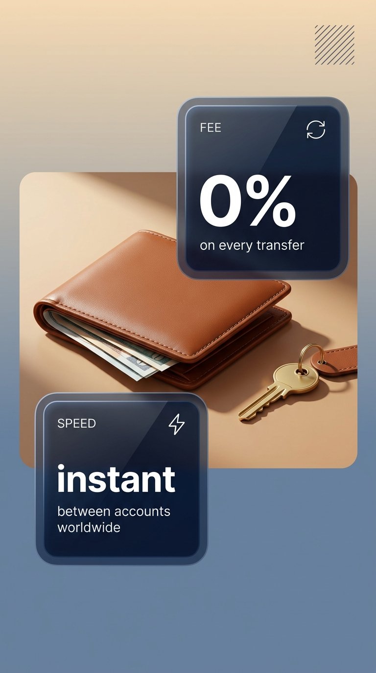 Modern financial transfer interface
