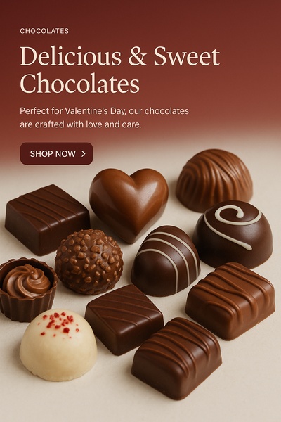 Delicious and Sweet Chocolates for Valentine's Day