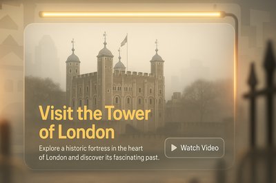Promotional Video Banner for the Tower of London