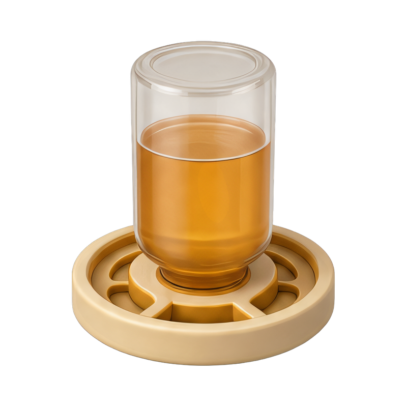 bird feeder with syrup