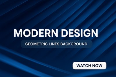 Modern Design Graphic with Geometric Lines Background