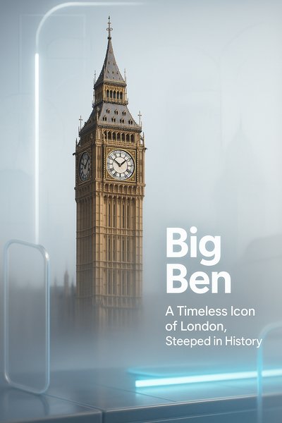 Stunning Image of Big Ben with Modern Presentation