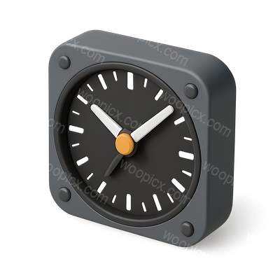 3D Altimeter Icon in Isometric View with Volumetric Design