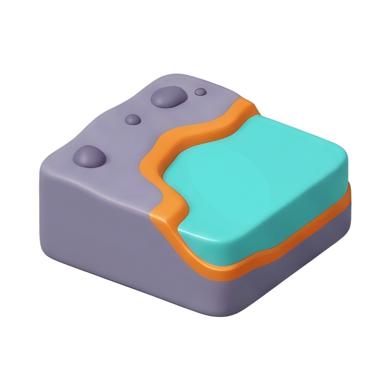 serene brine pool edge