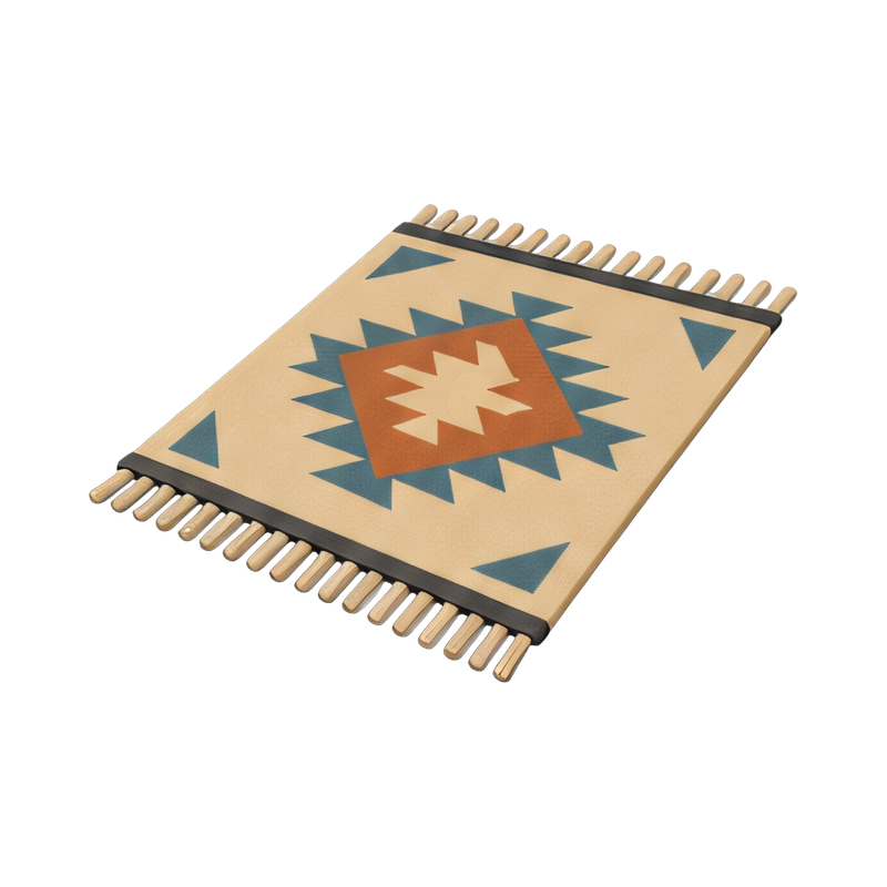 cozy outdoor camp rug