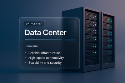 3D Data Center Integration with Modern Design Elements