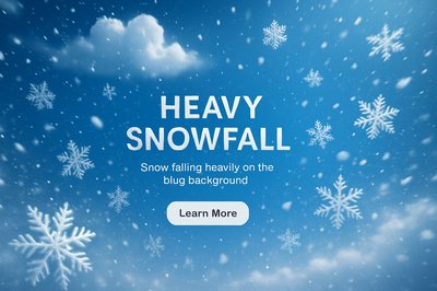 Winter Weather Alert for Heavy Snowfall Conditions