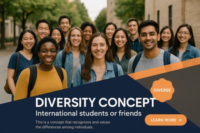 Diversity Concept: Celebrating Multicultural Friendships