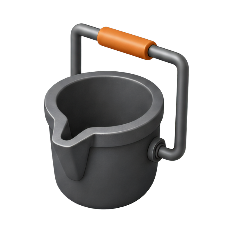 Ladle with pouring lip