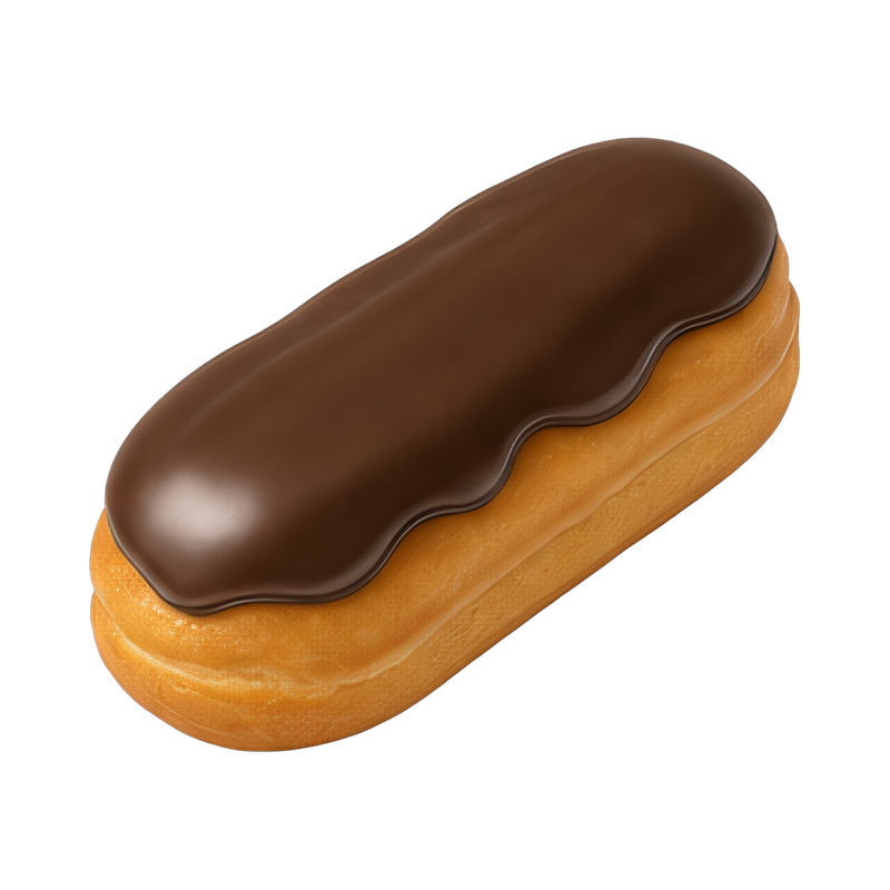 decadent chocolate eclair
