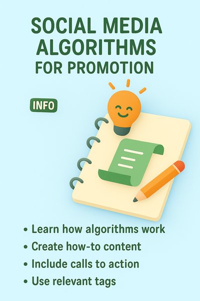 Informative Social Media Algorithms Graphic for Promotion