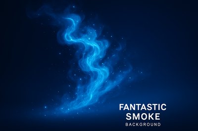 Magical Stardust Smoke Background with Energetic Vibes