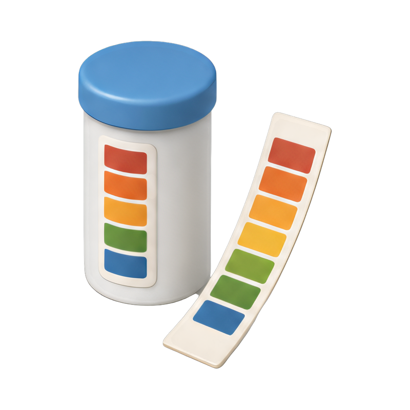 pH strips for dairy testing