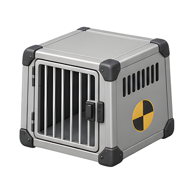 durable dog car crate