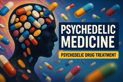 Illustrative Concept of Psychedelic Medicine and Treatment