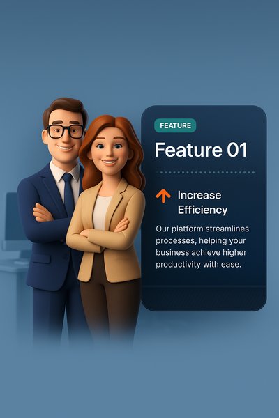 Business Partners Smiling in Modern Office Setting