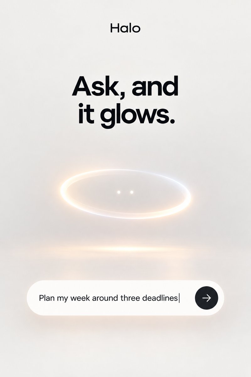 AI agent landing page design