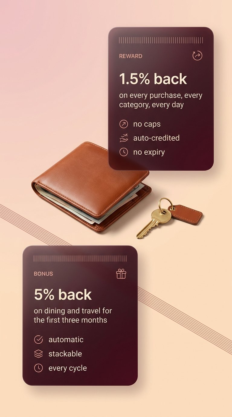 sleek editorial wallet design