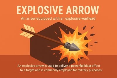 Explosive Arrow: A Powerful Military Tool