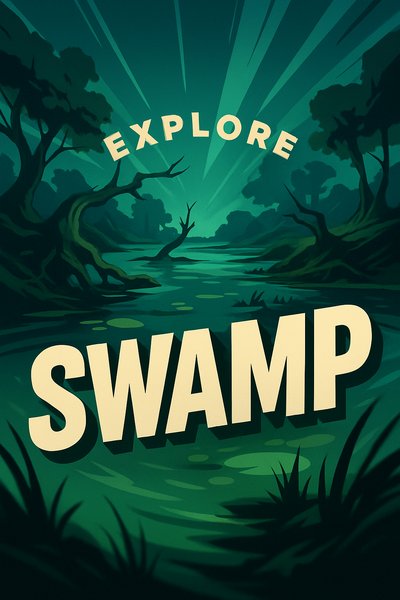 Dynamic Representation of a Swamp Landscape