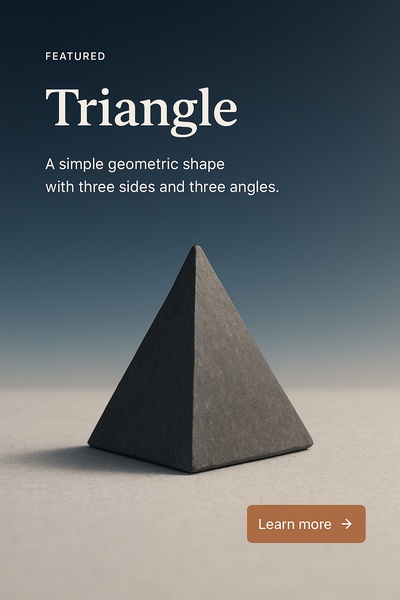 Elegant Web Design Solution Featuring Triangle Element