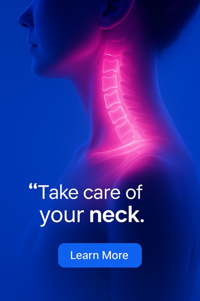 Stunning Neon Neck Glow with Fluorescent Effects