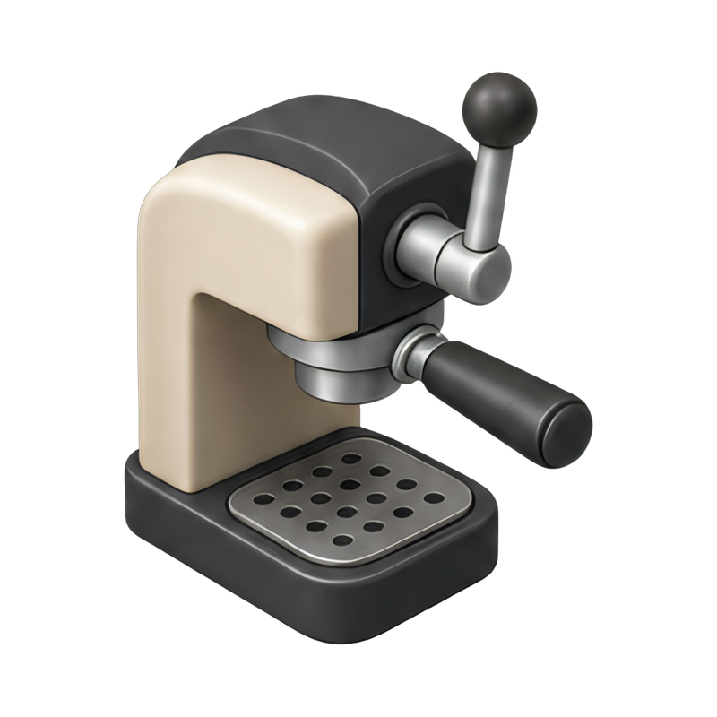 classic lever espresso machine